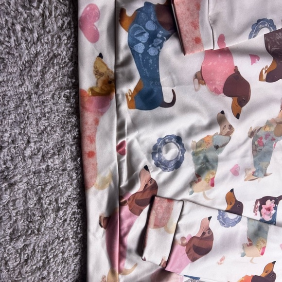 WOMES DACHSHUND PUPPIES TOP SIZE XL NIP - Picture 4 of 15